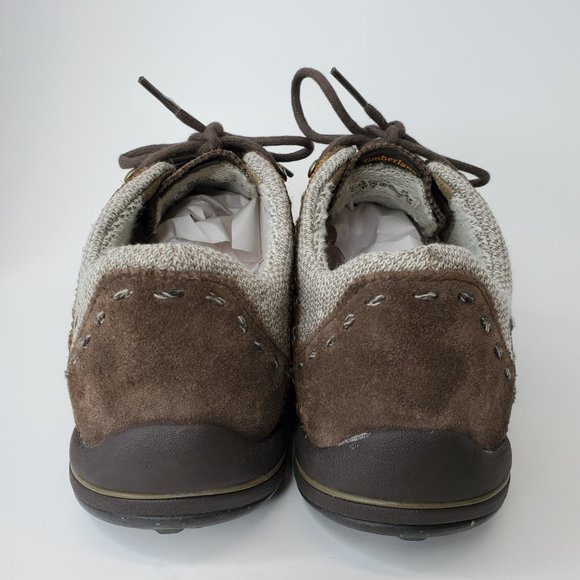 Timberland Smartwool Womens Size 7.5 Leather Hiking Shoe Brown Waterproof. - Picture 4 of 15